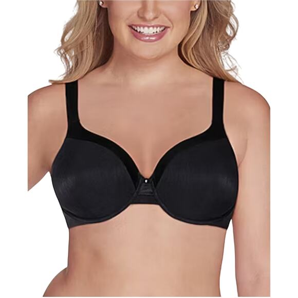 Vanity Fair Illumination Full Figure Underwire Bra, Black, 36DD, NWT - Picture 1 of 8